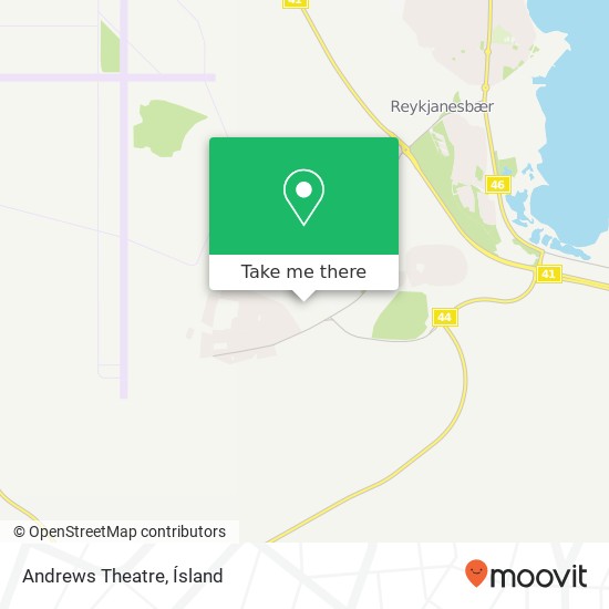Mapa Andrews Theatre