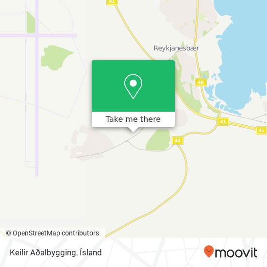 Keilir Aðalbygging map