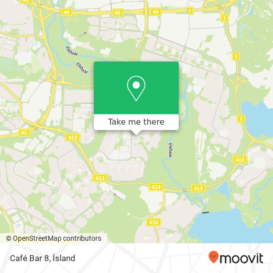 Café Bar 8 map