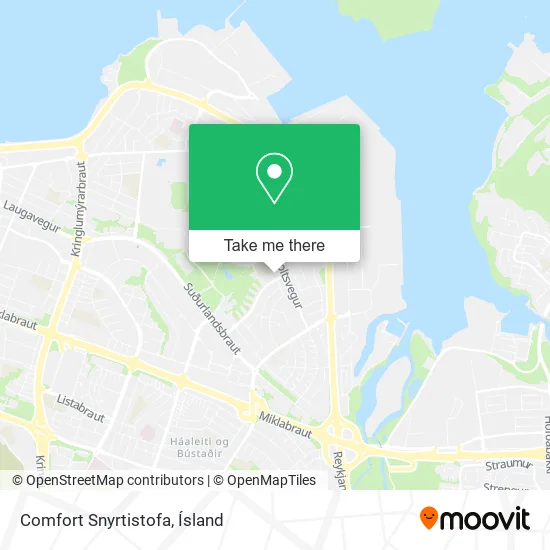 Comfort Snyrtistofa map