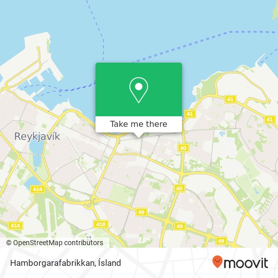 Hamborgarafabrikkan map