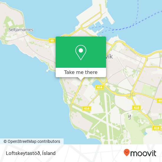 Loftskeytastöð map