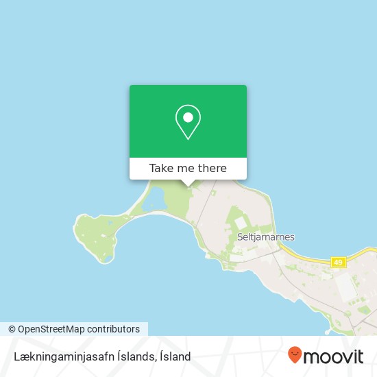 Lækningaminjasafn Íslands map