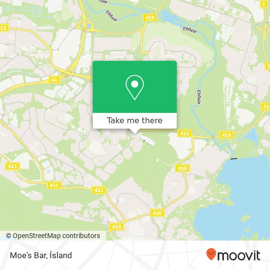 Mapa Moe's Bar
