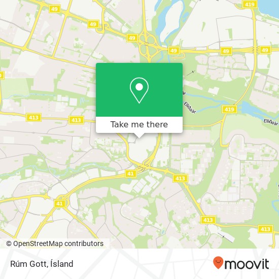 Rúm Gott map