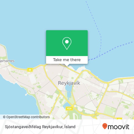 Mapa Sjóstangaveiðifélag Reykjavíkur