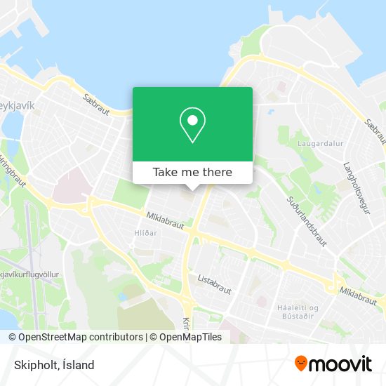 Skipholt map