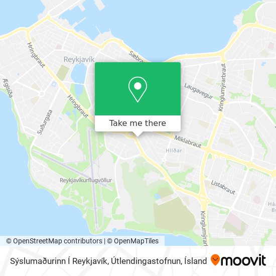 Sýslumaðurinn Í Reykjavík, Útlendingastofnun map