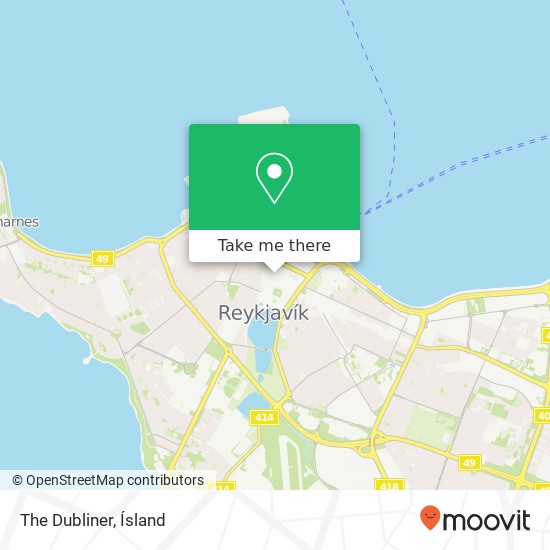 The Dubliner map