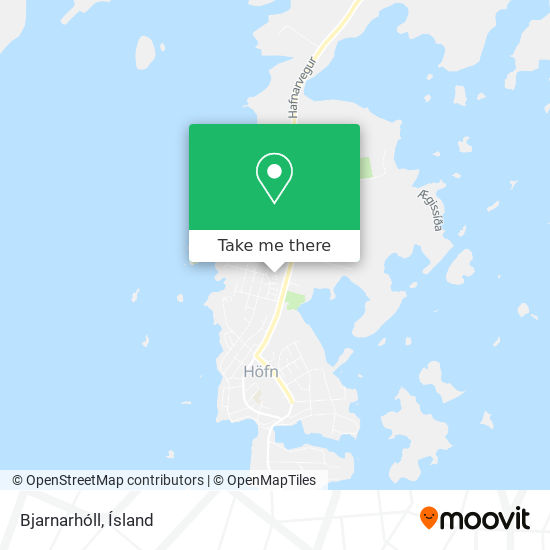 Bjarnarhóll map
