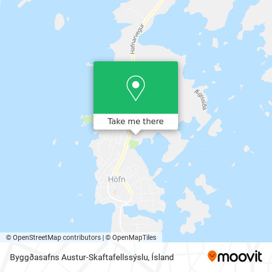 Byggðasafns Austur-Skaftafellssýslu map