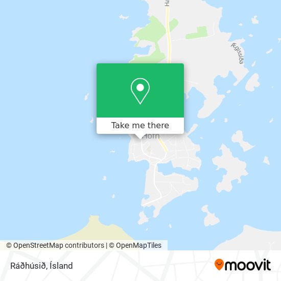 Ráðhúsið map