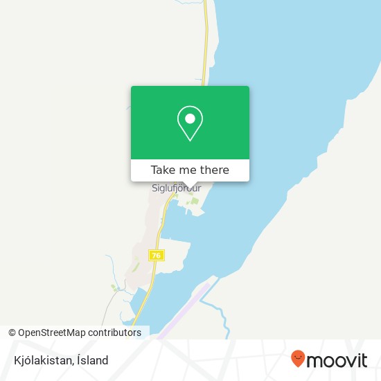 Mapa Kjólakistan