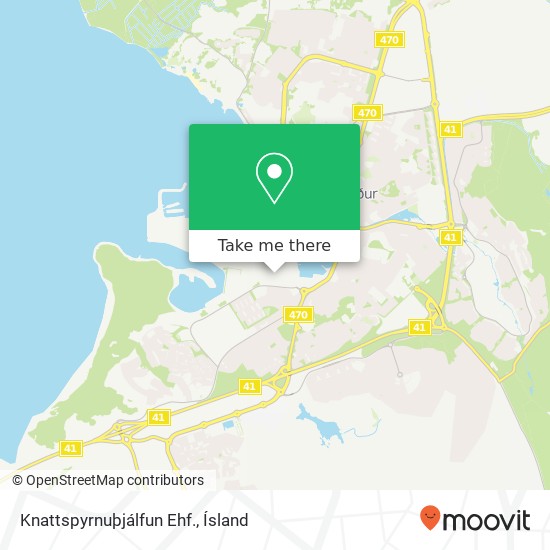 Mapa Knattspyrnuþjálfun Ehf.