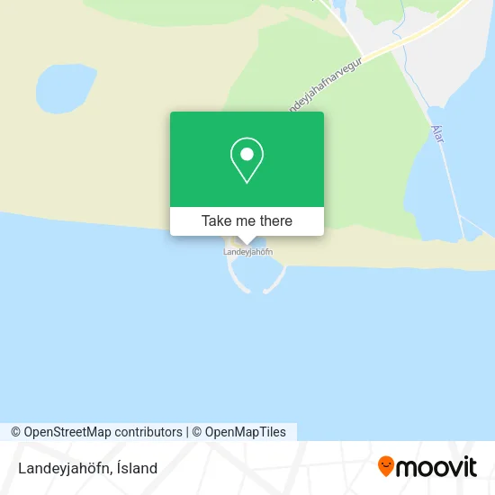 Landeyjahöfn map