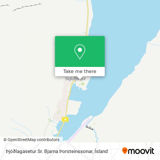Þjóðlagasetur Sr. Bjarna Þorsteinssonar map
