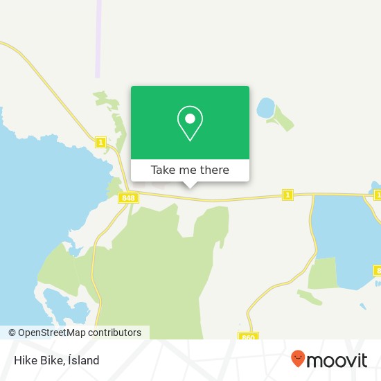Hike Bike map