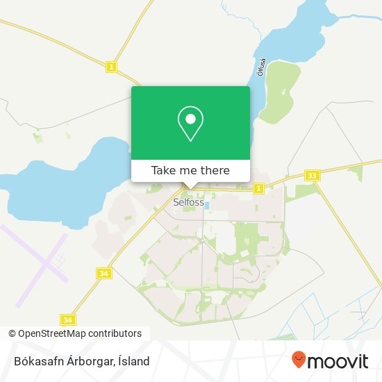 Bókasafn Árborgar map