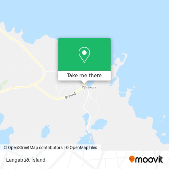Langabúð map