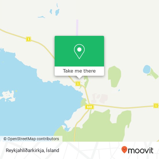 Reykjahlíðarkirkja map