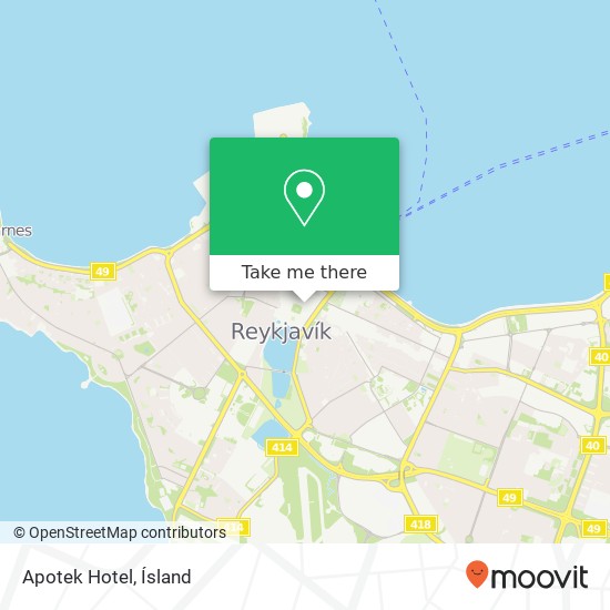 Apotek Hotel map