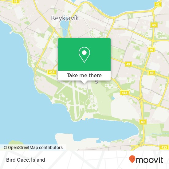 Mapa Bird Oacc