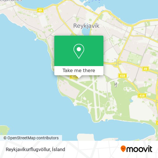 Reykjavíkurflugvöllur map