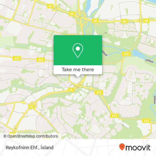 Reykofninn Ehf. map