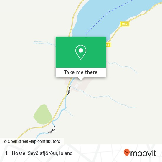 Hi Hostel Seyðisfjörður map