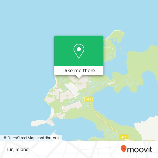 Mapa Tún