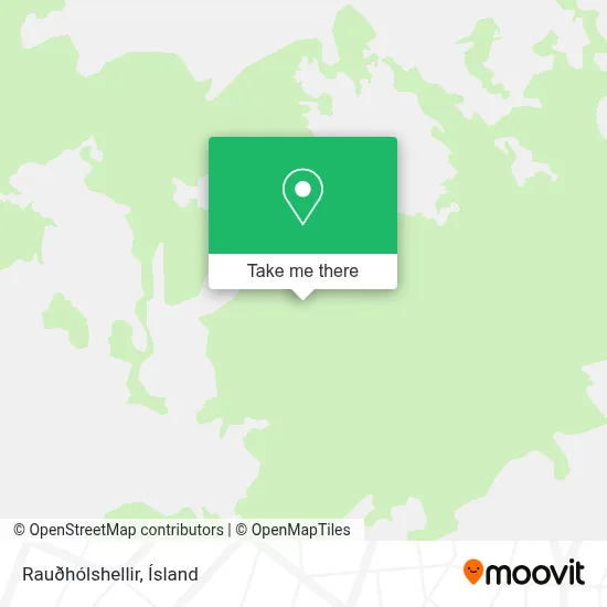 Rauðhólshellir map