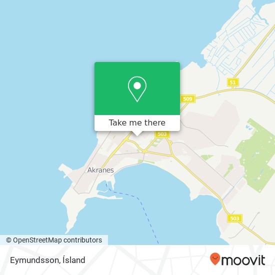 Mapa Eymundsson