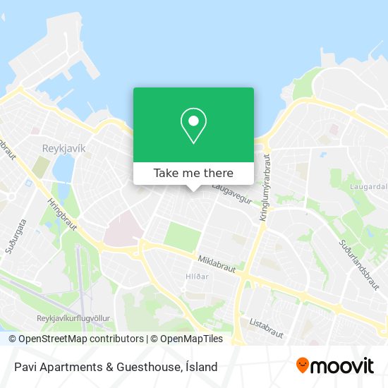 Pavi Apartments & Guesthouse map