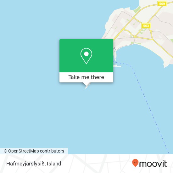 Hafmeyjarslysið map