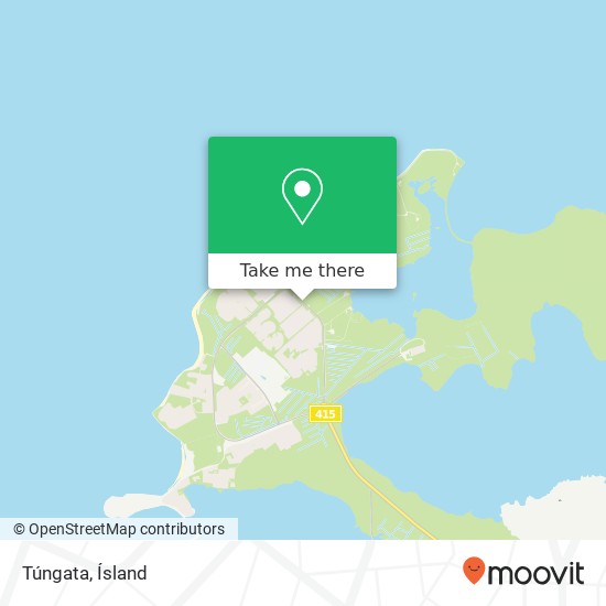 Túngata map