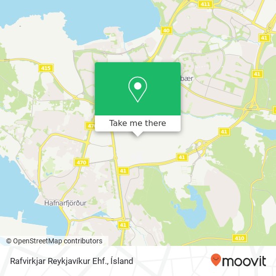 Rafvirkjar Reykjavíkur Ehf. map