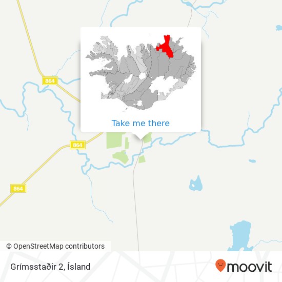 Grímsstaðir 2 map