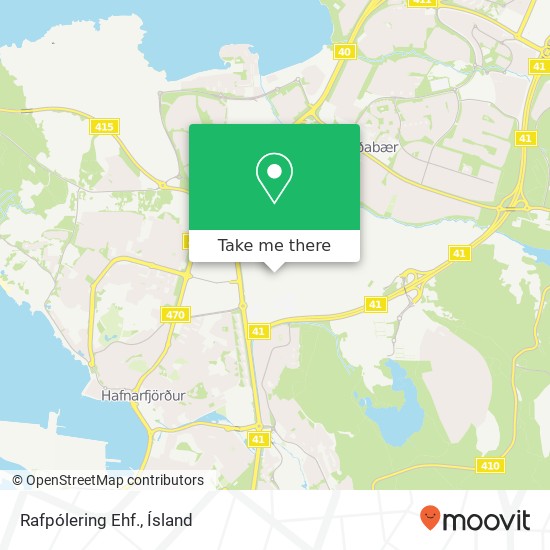 Mapa Rafpólering Ehf.