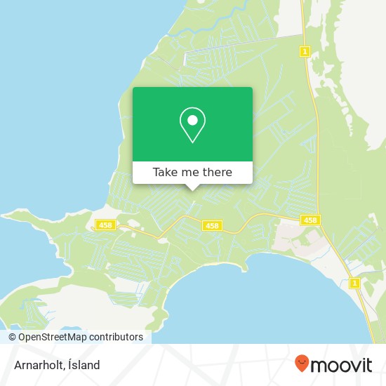 Mapa Arnarholt