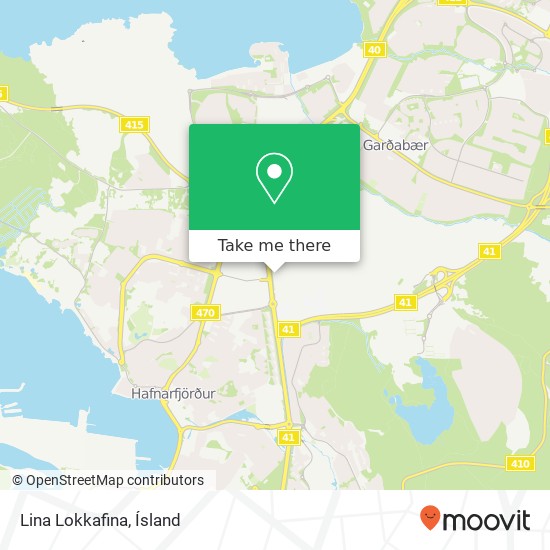 Mapa Lina Lokkafina