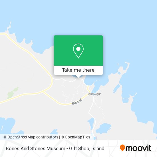 Mapa Bones And Stones Museum - Gift Shop