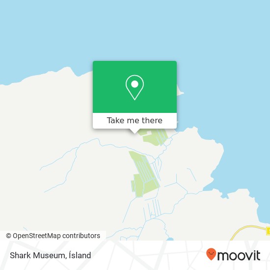 Mapa Shark Museum