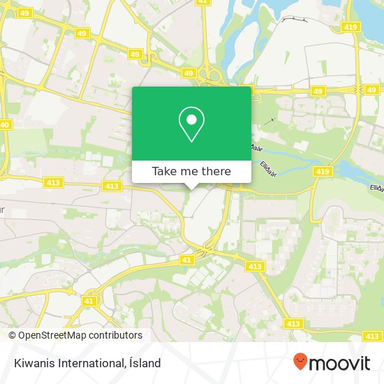 Mapa Kiwanis International