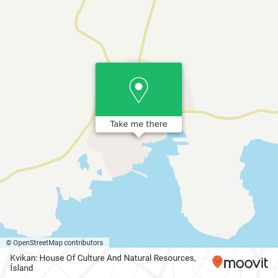 Kvikan: House Of Culture And Natural Resources map