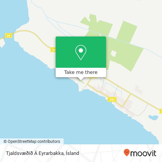 Tjaldsvæðið Á Eyrarbakka map