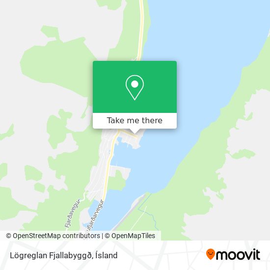 Lögreglan Fjallabyggð map