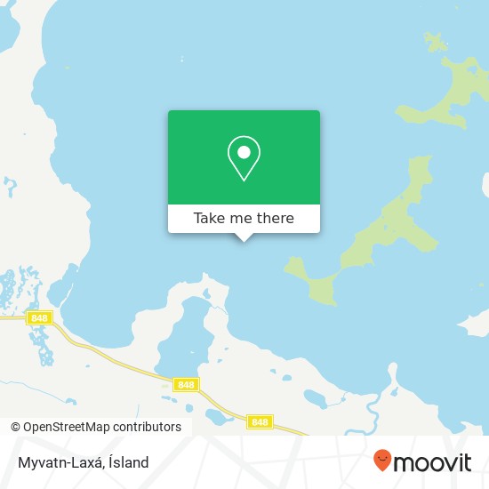 Myvatn-Laxá map