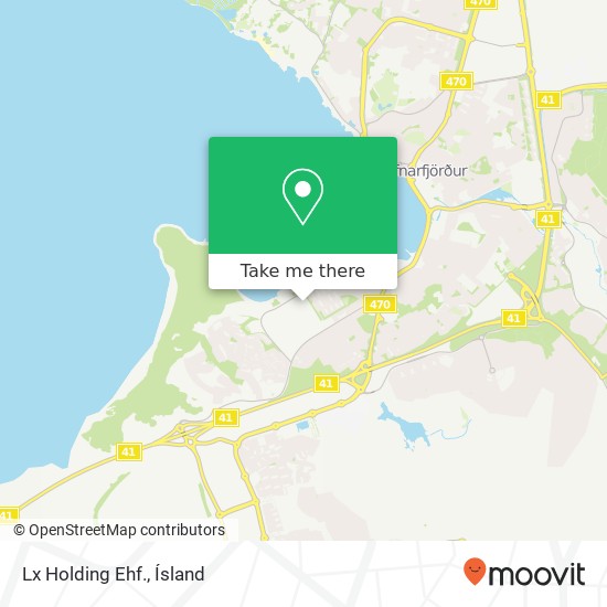 Lx Holding Ehf. map