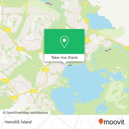 Mapa Heimilið