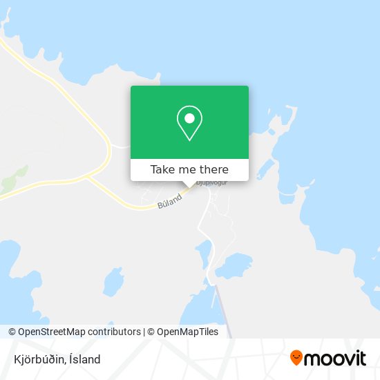 Mapa Kjörbúðin